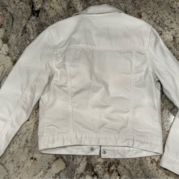 White Denim Girl Jacket - Picture 3 of 4